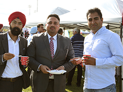 Cricket Staff Enjoy The Party